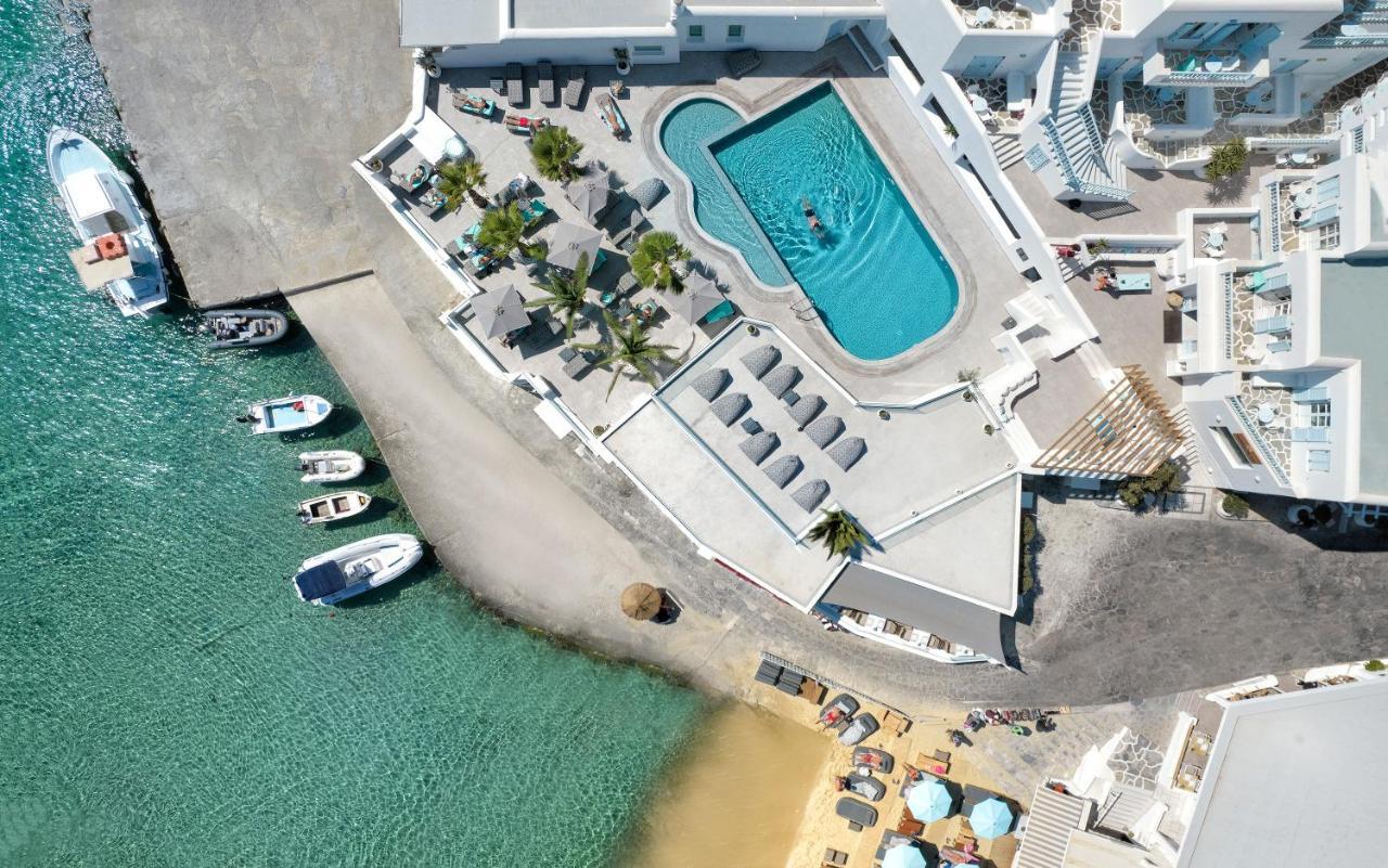 Petinos Beach Hotel Platys Gialos  Exterior photo